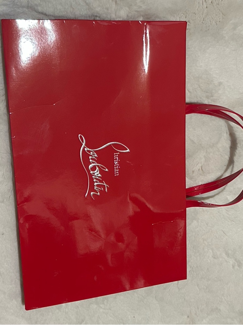 Louboutin Glossy Gift Bag